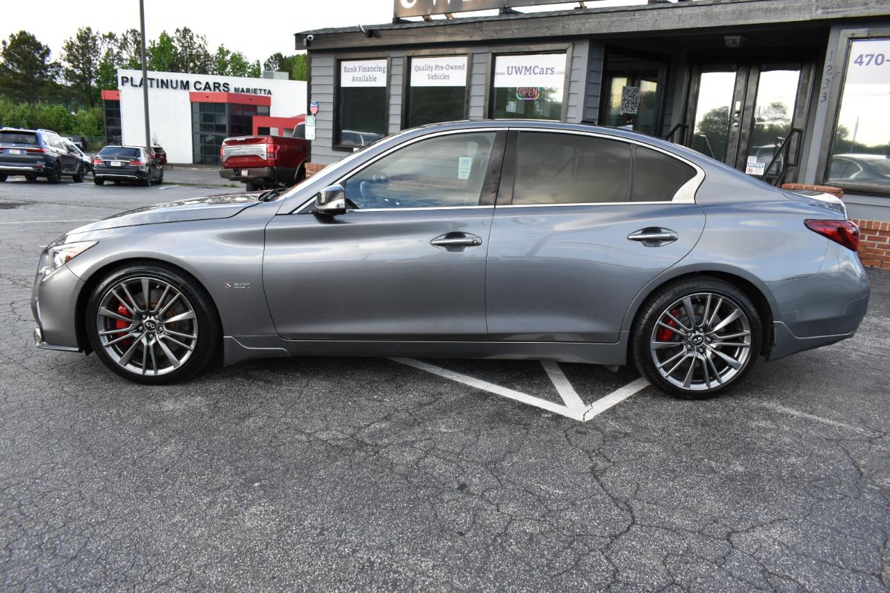 Infiniti Q50 Red Sport 400 2019