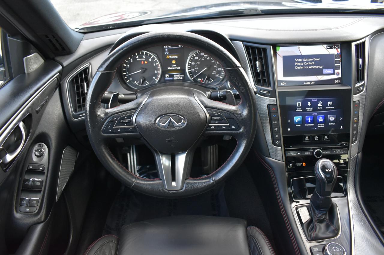 Infiniti Q50 Red Sport 400 2019