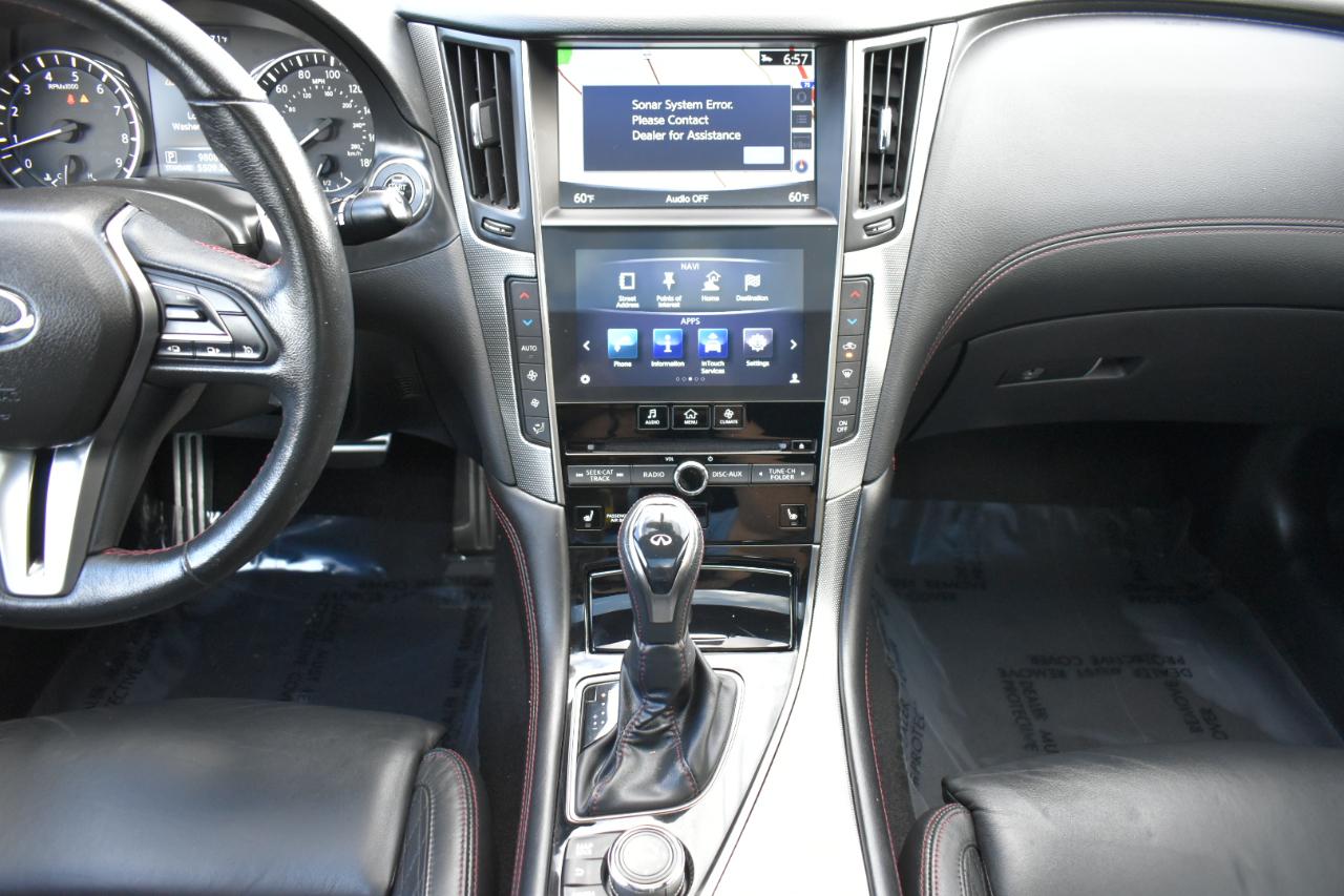 Infiniti Q50 Red Sport 400 2019