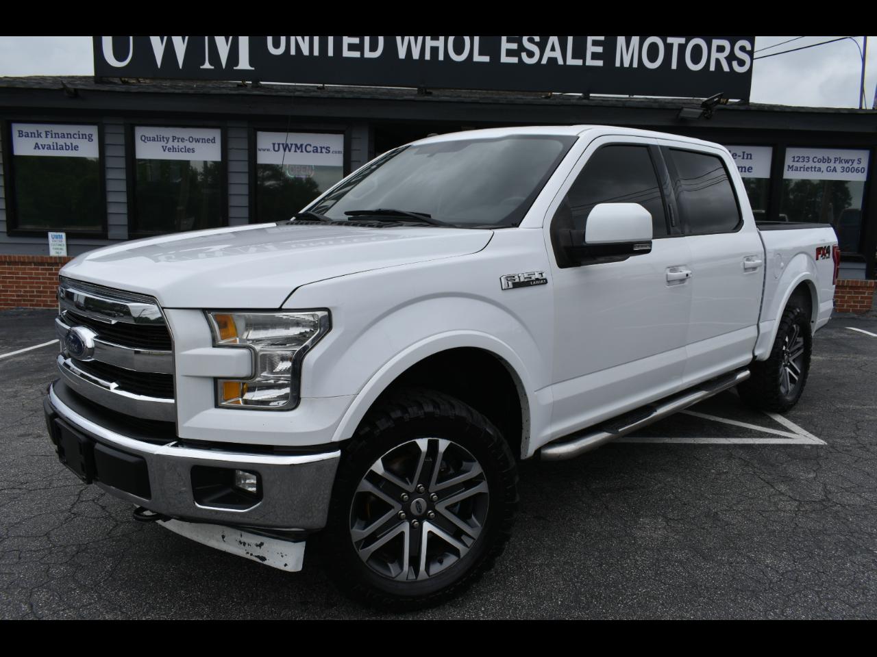 Ford F-150 Lariat SuperCrew 4WD 2017