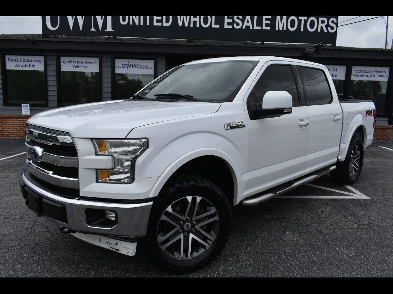 Ford F-150 Lariat SuperCrew 4WD 2017
