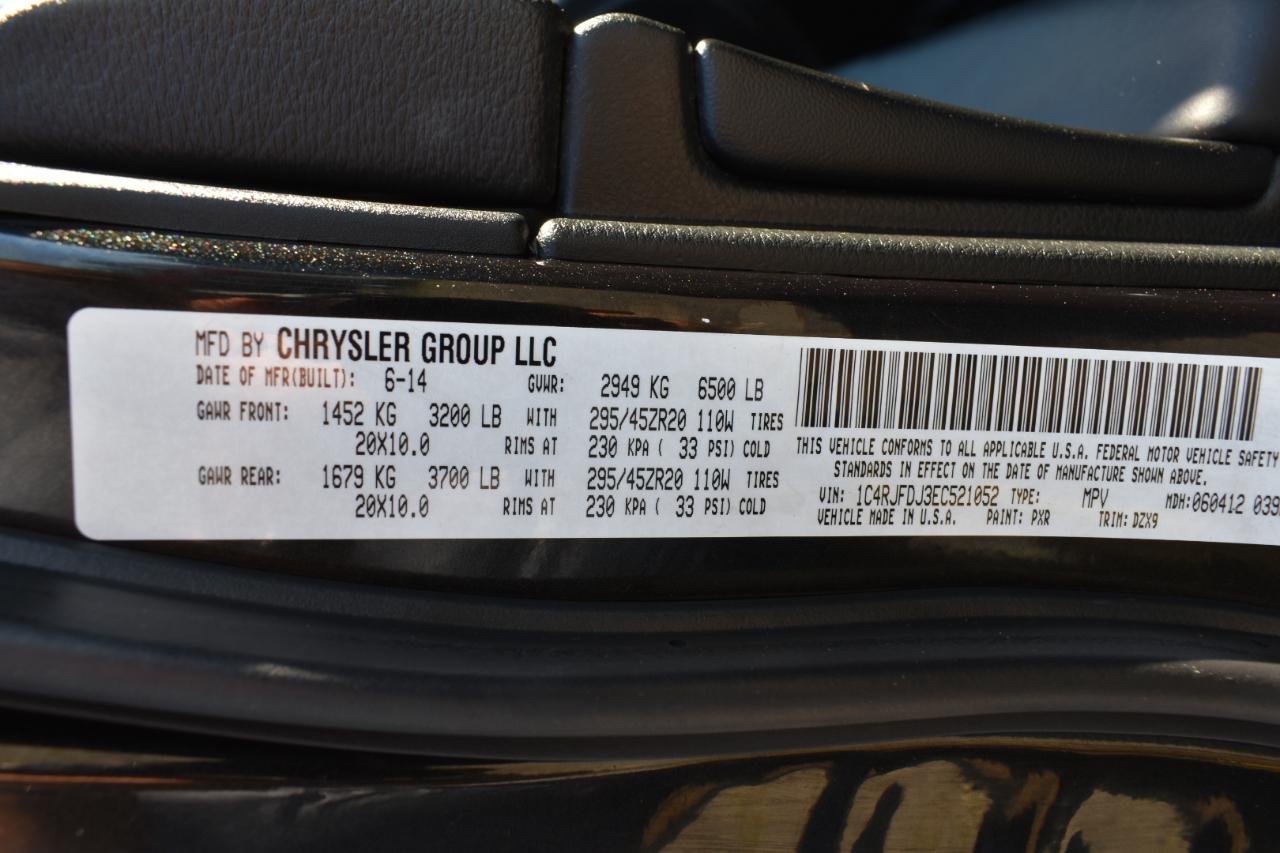 Jeep Grand Cherokee SRT8 4WD 2014