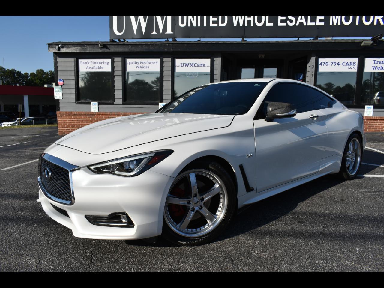 2018 Infiniti Q60 3.0t LUXE RWD