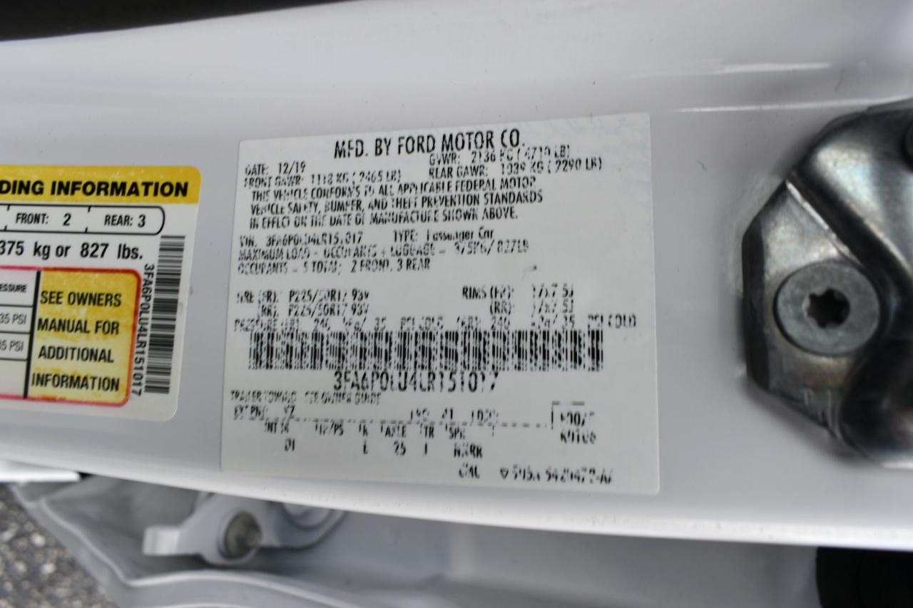Ford Fusion Hybrid SE 2020
