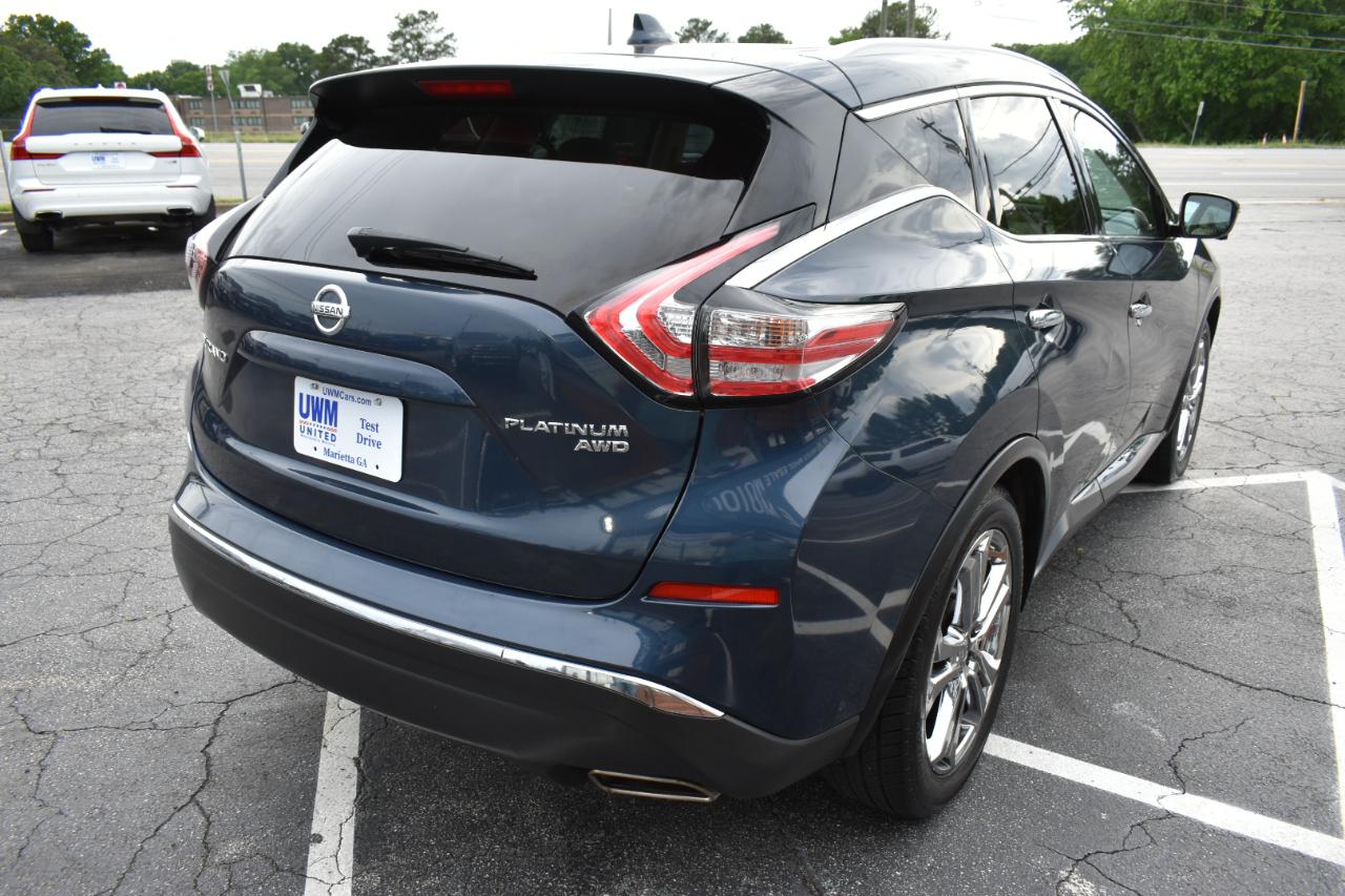 Nissan Murano Platinum AWD 2016