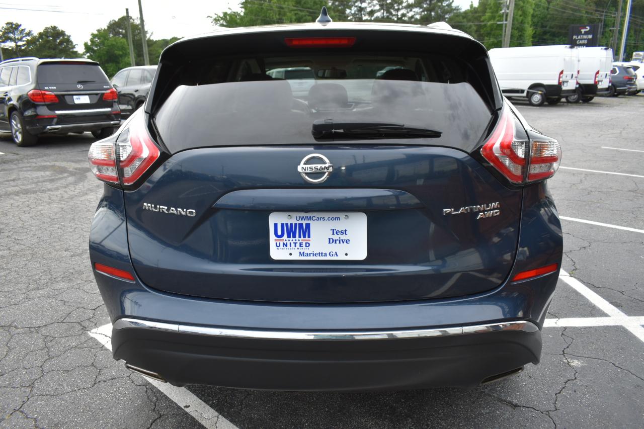 Nissan Murano Platinum AWD 2016