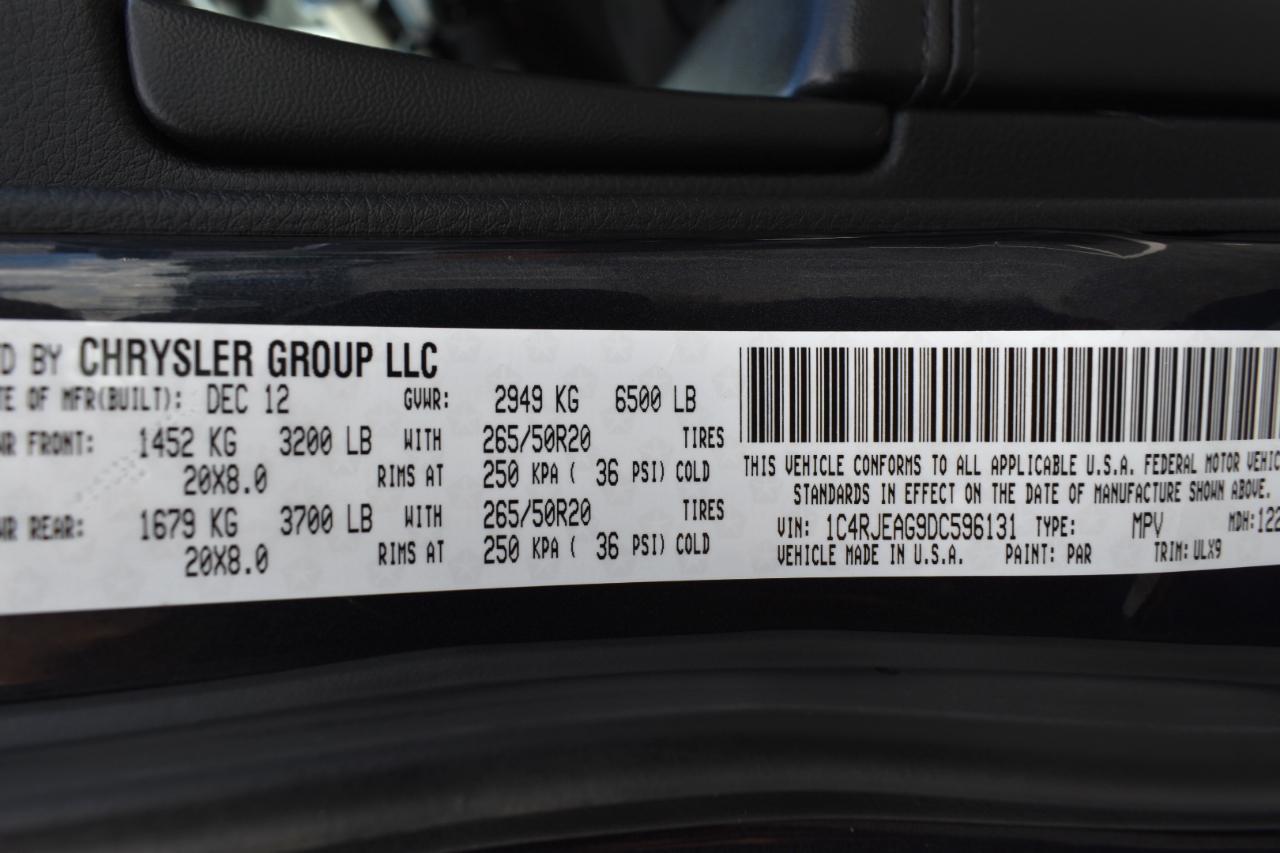Jeep Grand Cherokee Laredo 2WD 2013