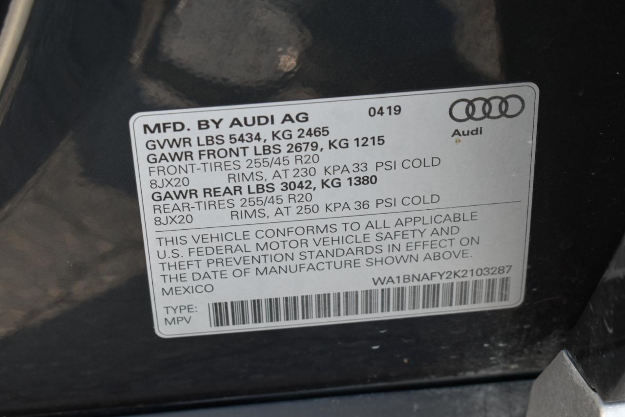 Audi Q5 2.0T Premium Plus quattro 2019