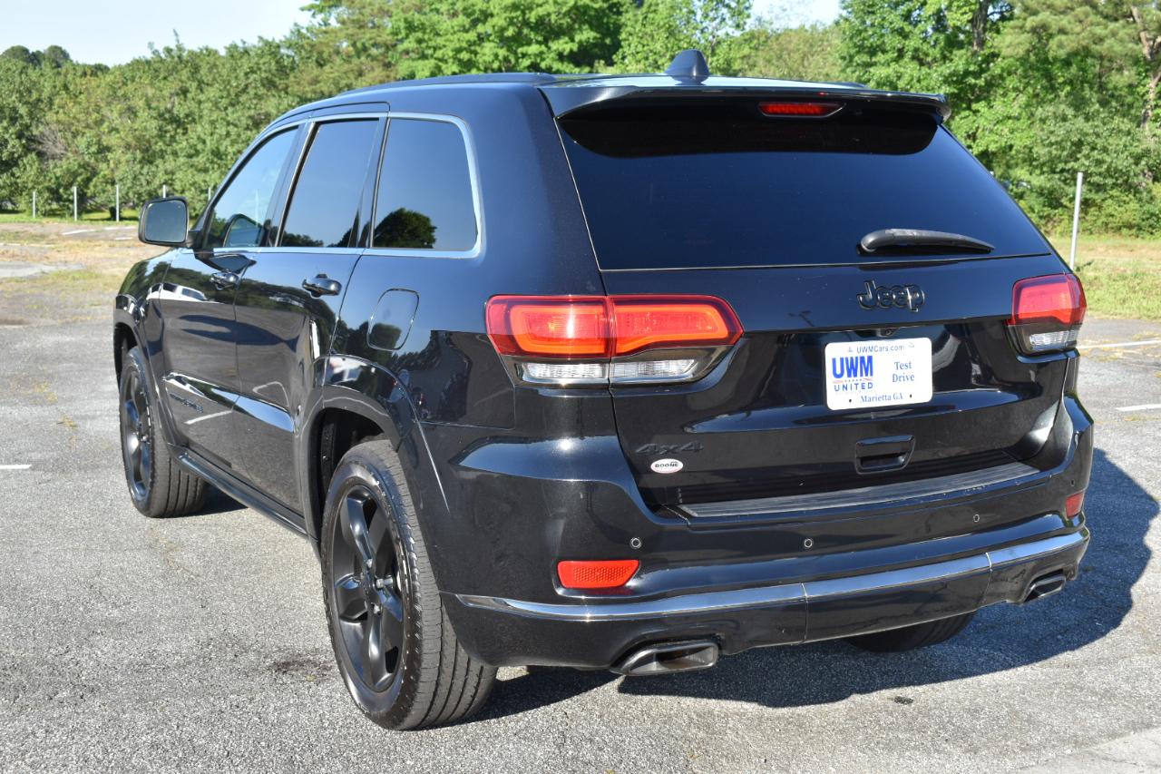 Jeep Grand Cherokee Overland 4WD 2016