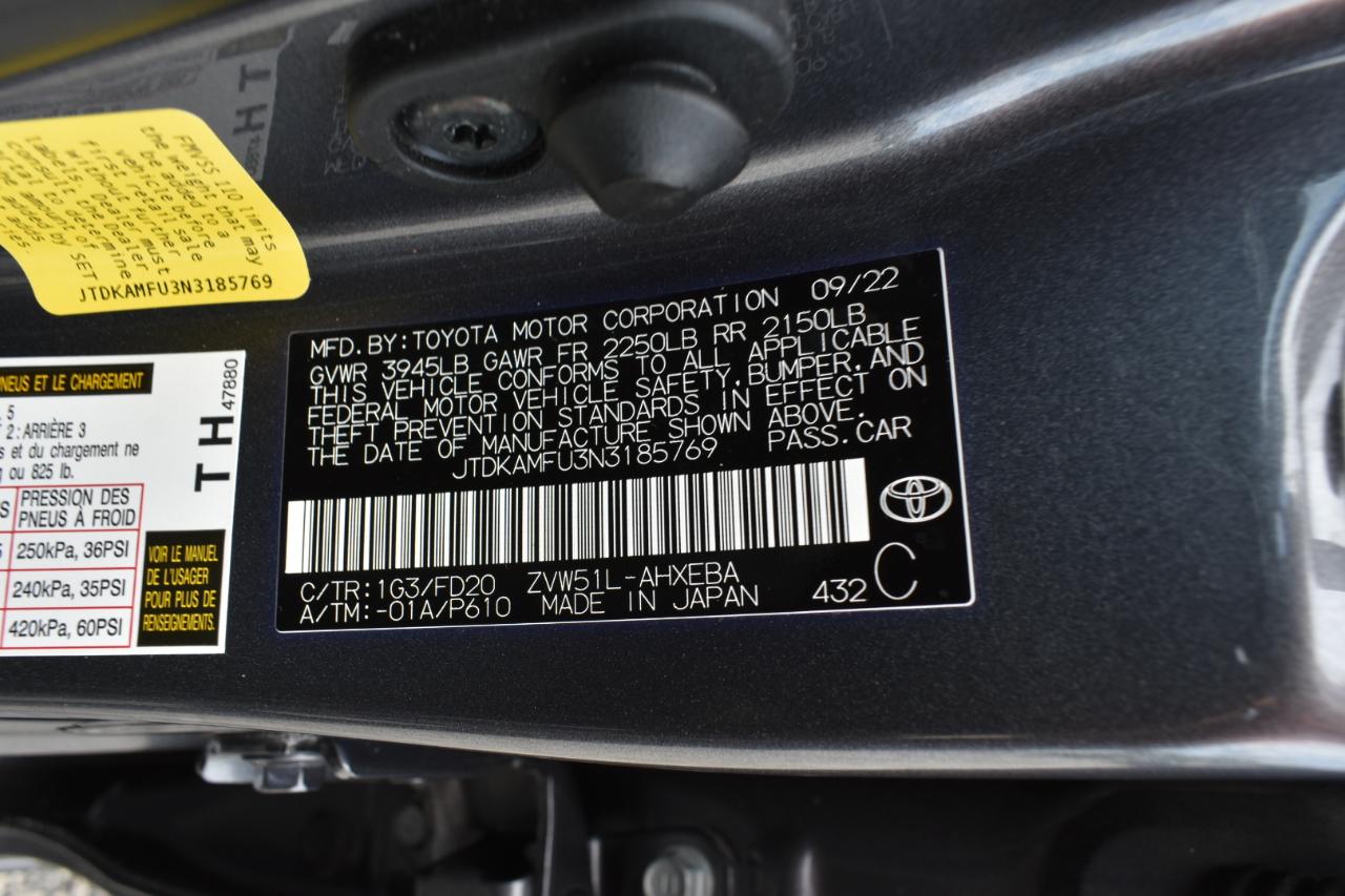 Toyota Prius LE 2022