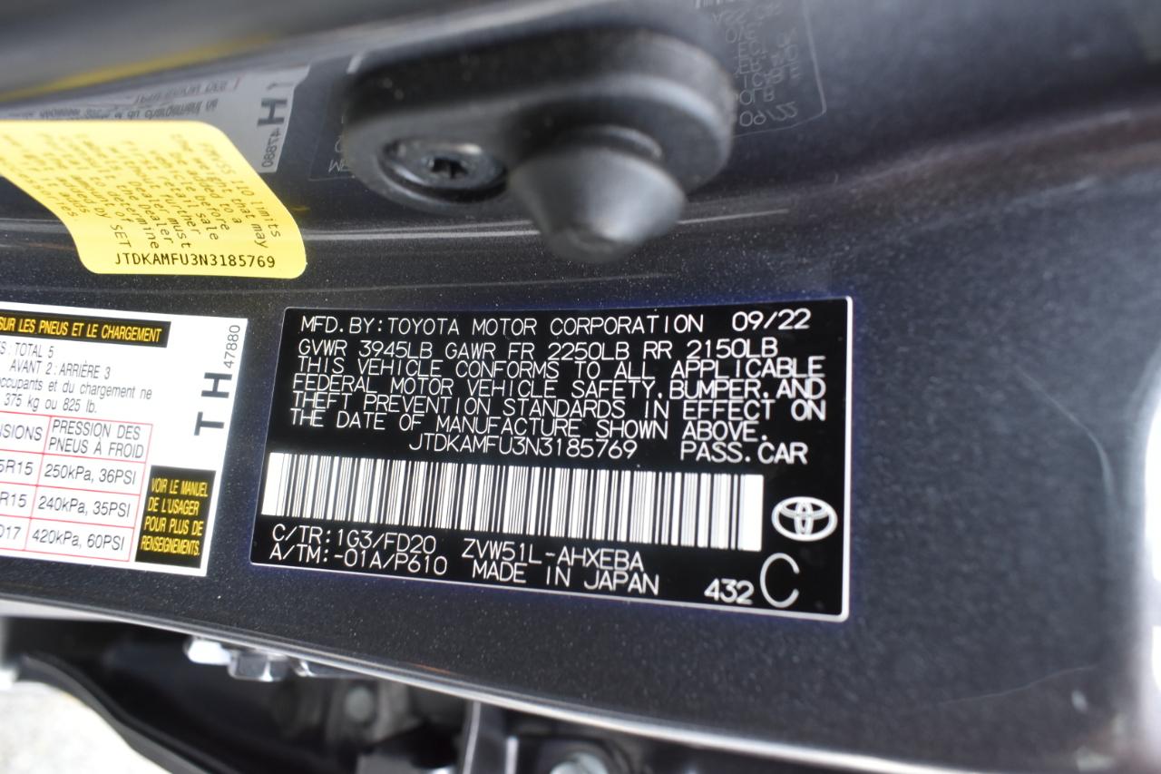 Toyota Prius LE 2022