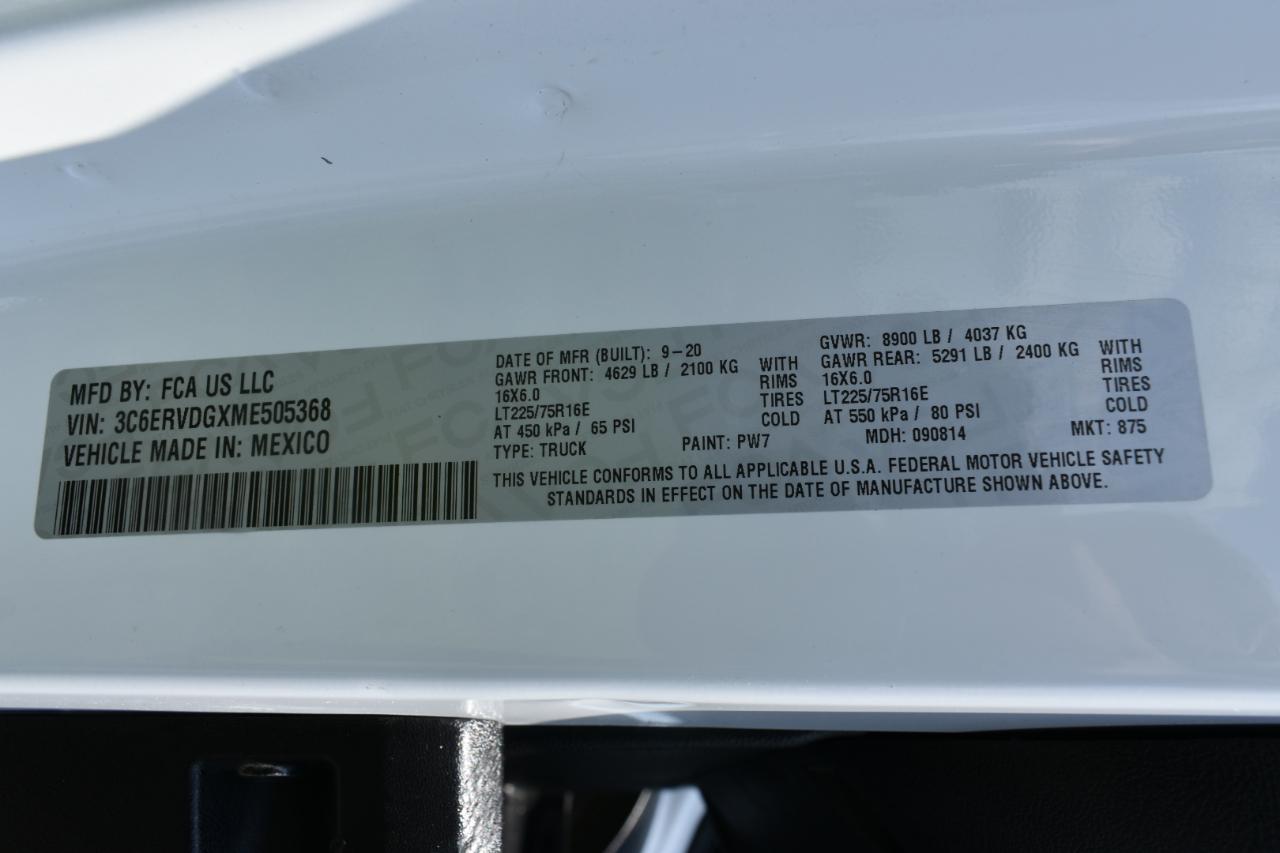 RAM Promaster 2500 159-in. WB 2021