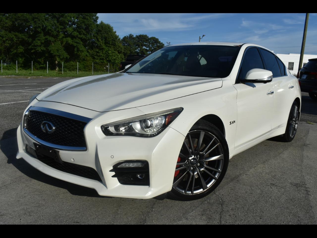 Infiniti Q50 Red Sport 400 AWD 2017