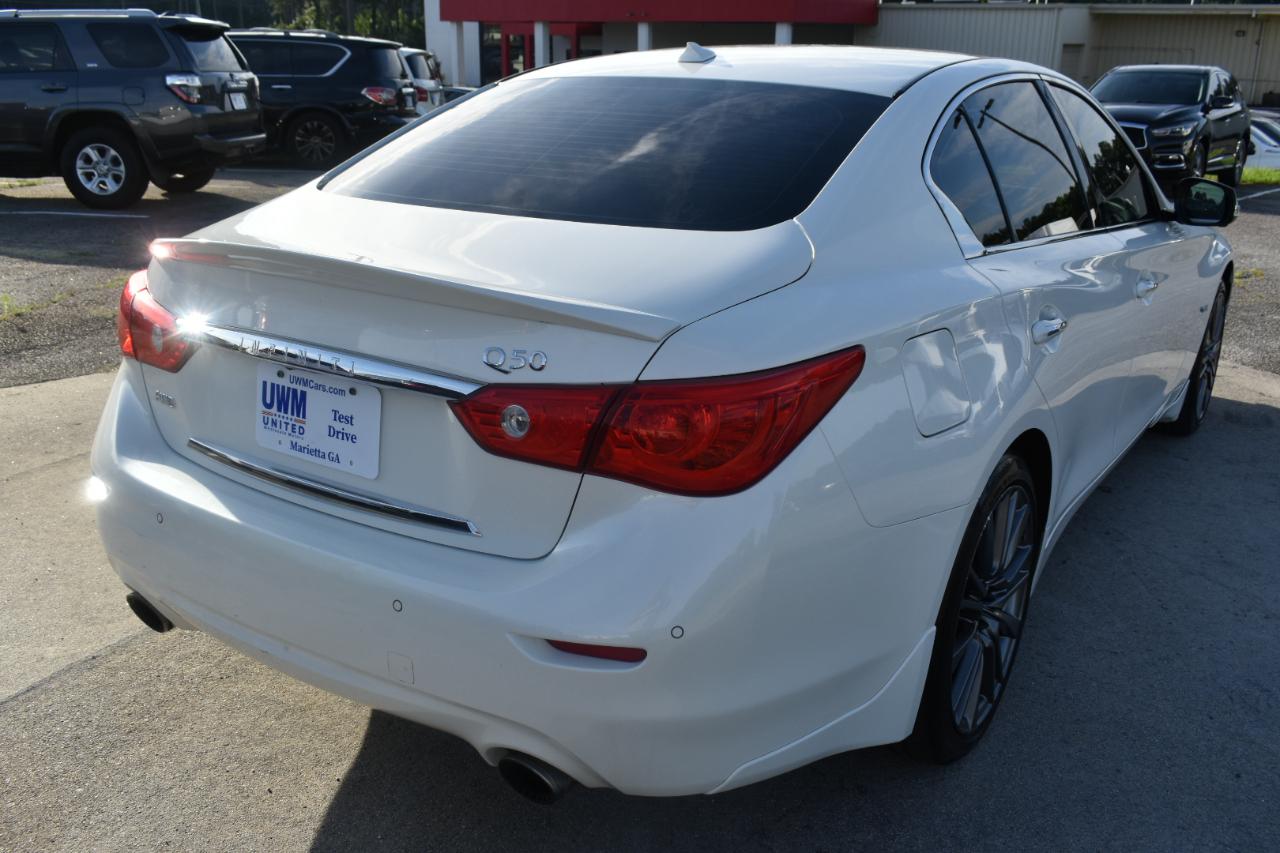 Infiniti Q50 Red Sport 400 AWD 2017