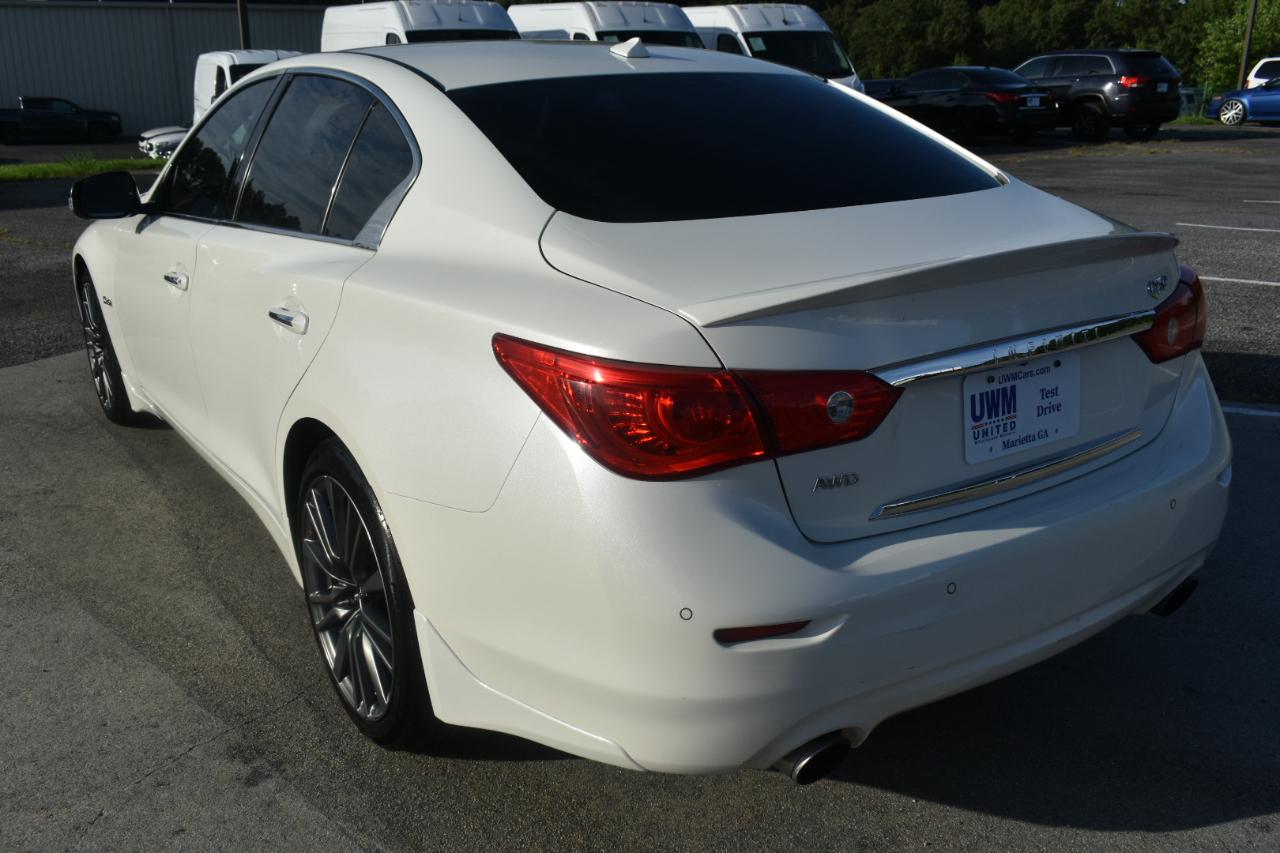 Infiniti Q50 Red Sport 400 AWD 2017