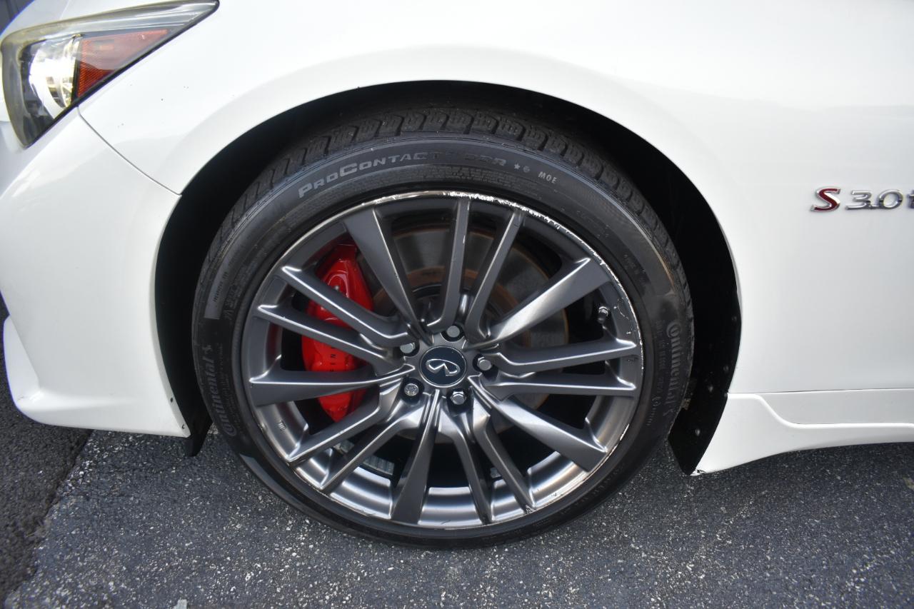 Infiniti Q50 Red Sport 400 AWD 2017