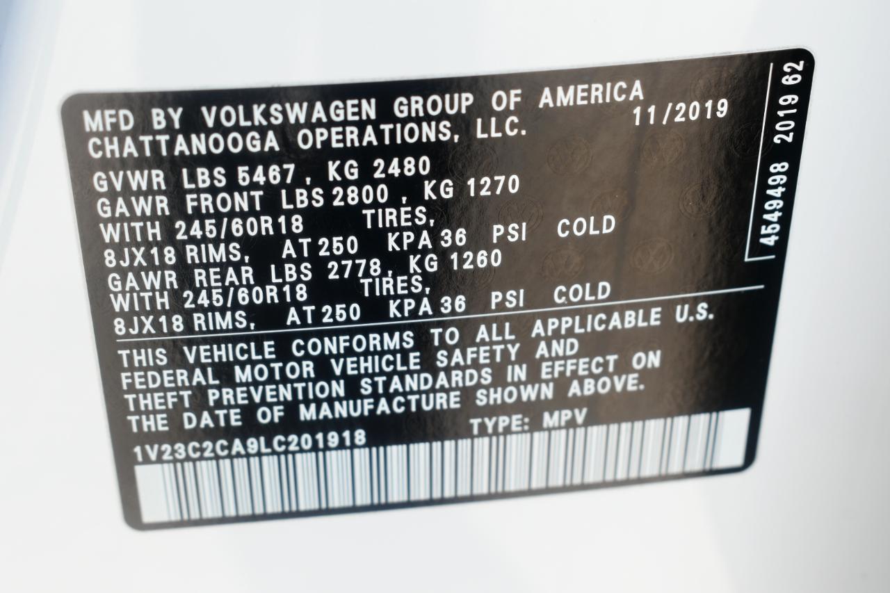 Volkswagen Atlas Cross Sport 2.0T SE FWD 2020