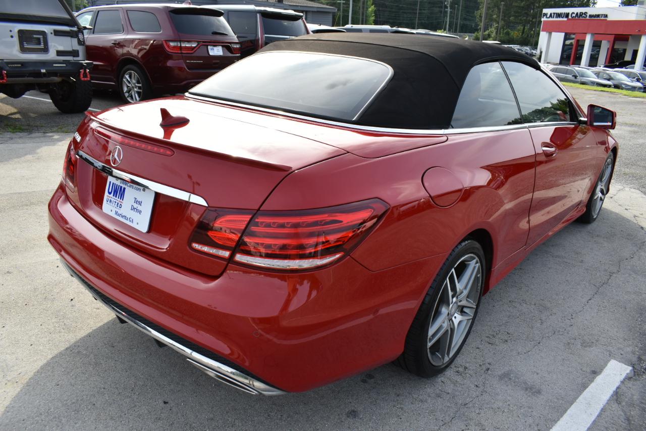 Mercedes-Benz E-Class E550 Cabriolet 2016