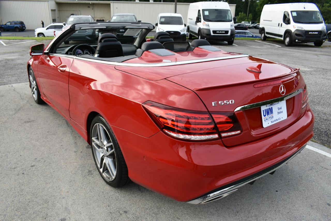 Mercedes-Benz E-Class E550 Cabriolet 2016