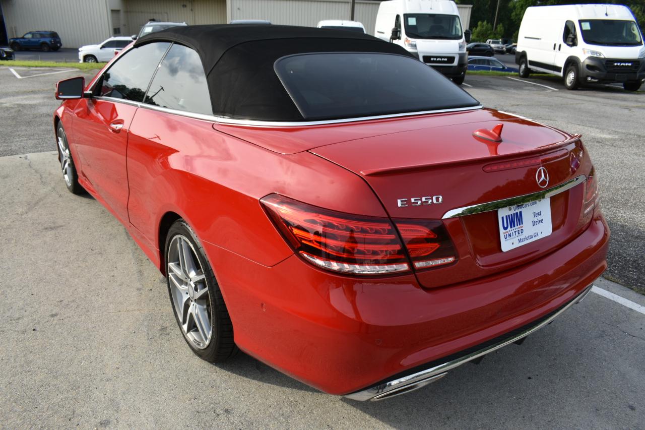 Mercedes-Benz E-Class E550 Cabriolet 2016