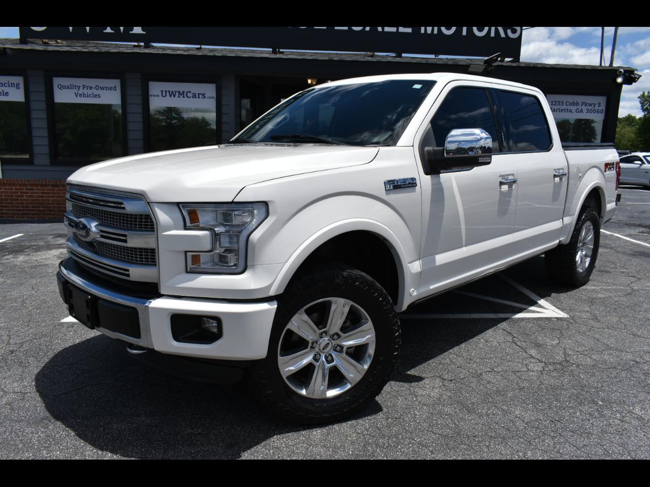 2015 Ford F-150 Platinum SuperCrew 4WD