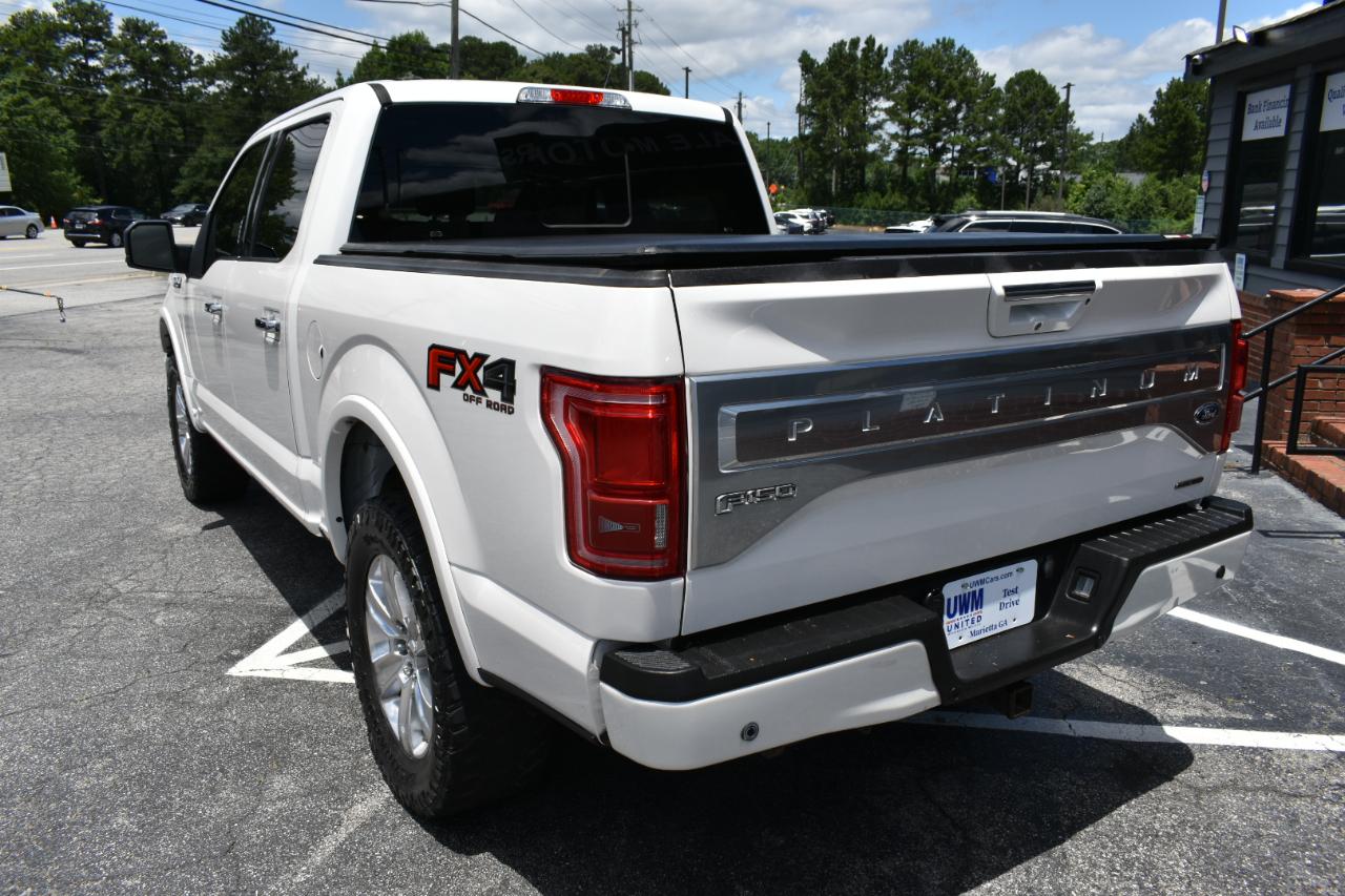 Ford F-150 Platinum SuperCrew 4WD 2015