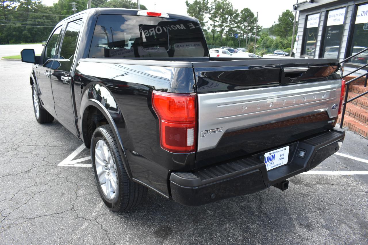 Ford F-150 2WD SuperCrew 145" Platinum 2019