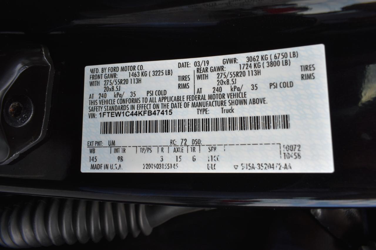 Ford F-150 2WD SuperCrew 145" Platinum 2019