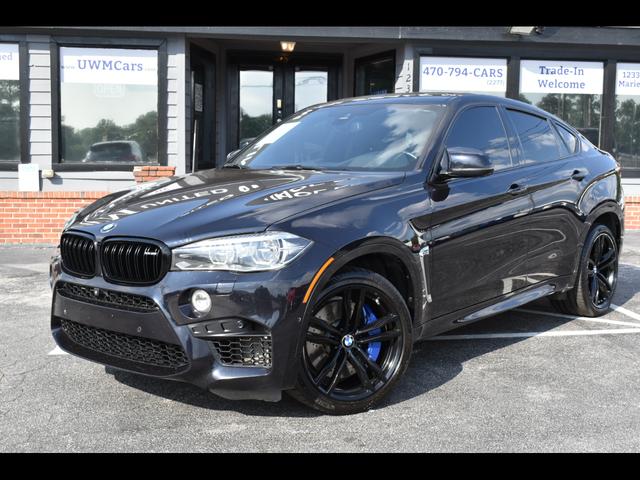 Black 2017 BMW X6 M SUV / Crossover All-Wheel Drive 8-Speed Automatic