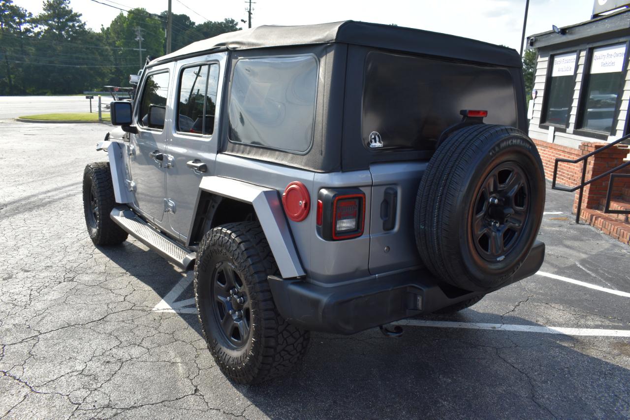 Jeep Wrangler Unlimited Sport 2018