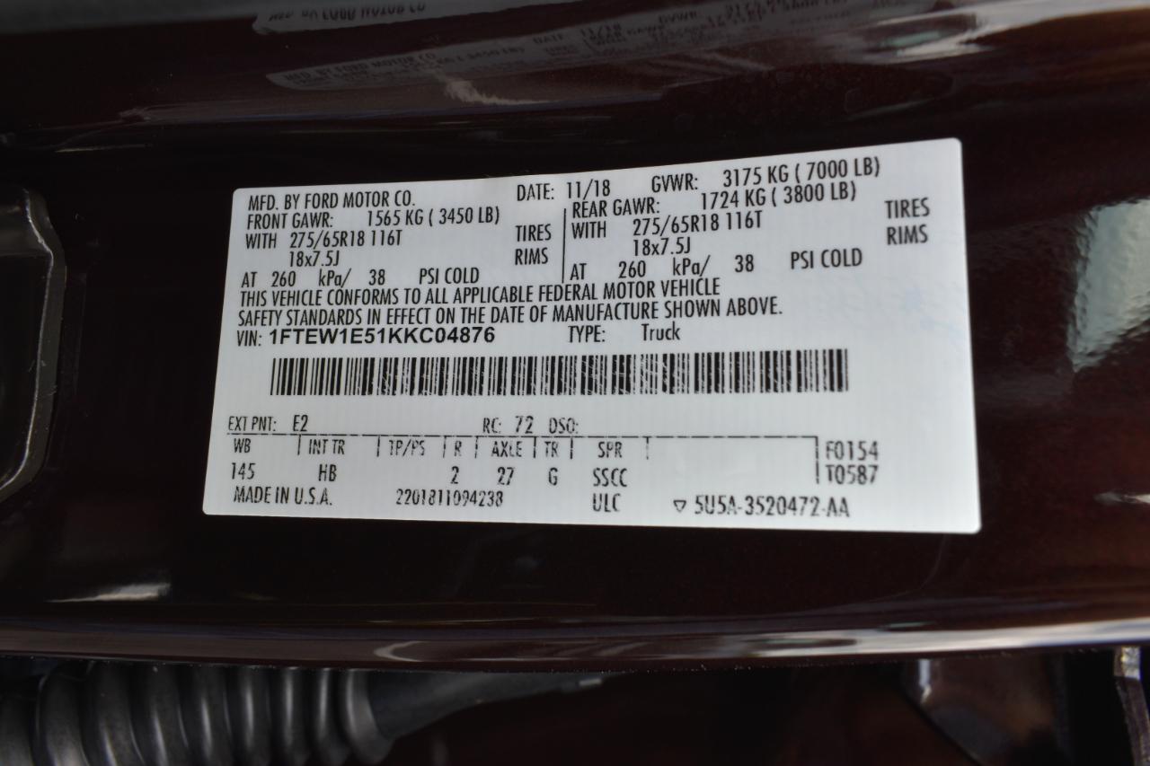 Ford F-150 Lariat SuperCrew 4WD 2019