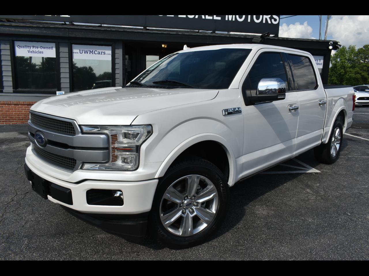 Ford F-150 Platinum 2WD SuperCrew 5.5' Box 2019