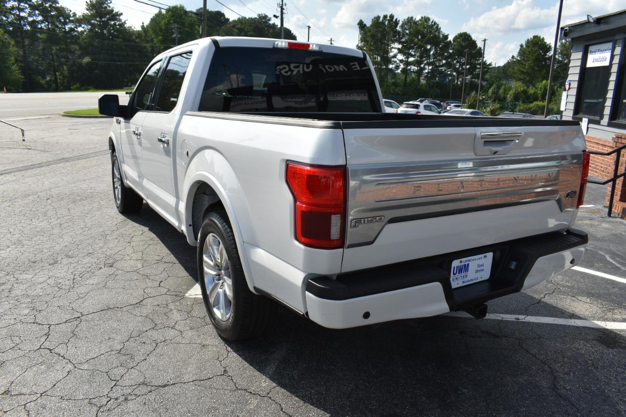 Ford F-150 Platinum 2WD SuperCrew 5.5' Box 2019