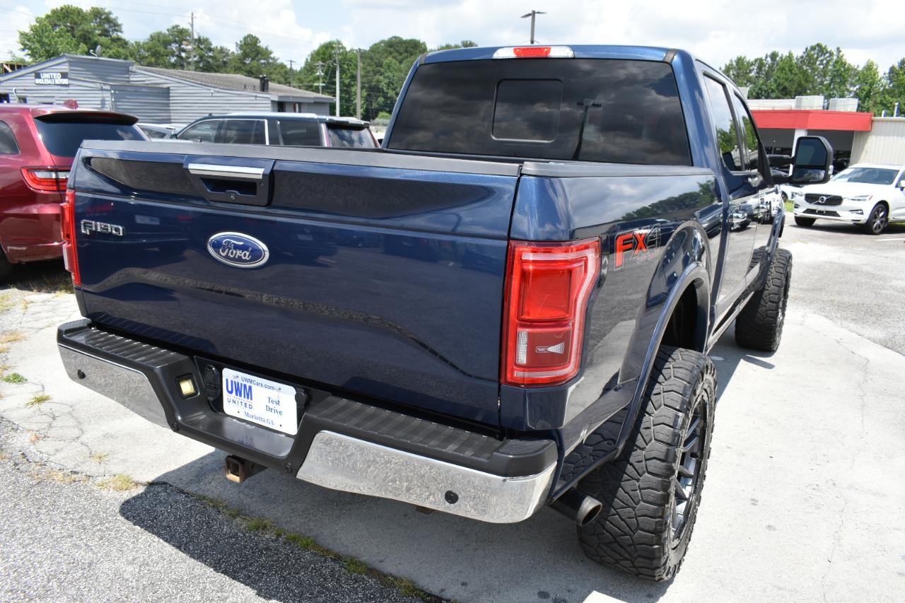 Ford F-150 Lariat SuperCrew 5.5-ft. Bed 4WD 2016
