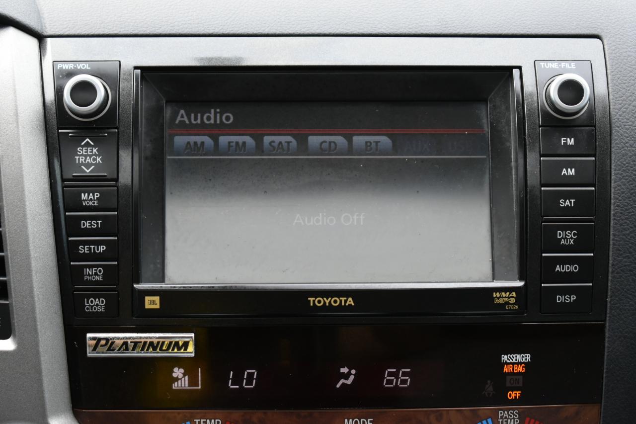 Toyota Tundra Platinum CrewMax 5.7L FFV 4WD 2012