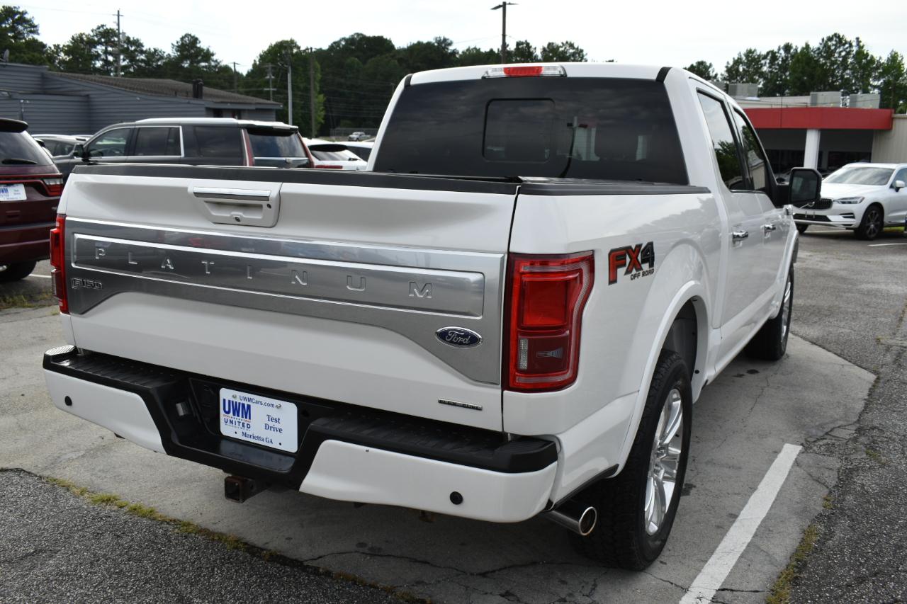 Ford F-150 Platinum SuperCrew 4WD 2016