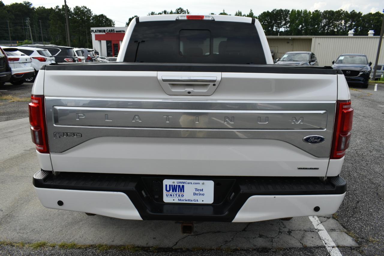 Ford F-150 Platinum SuperCrew 4WD 2016