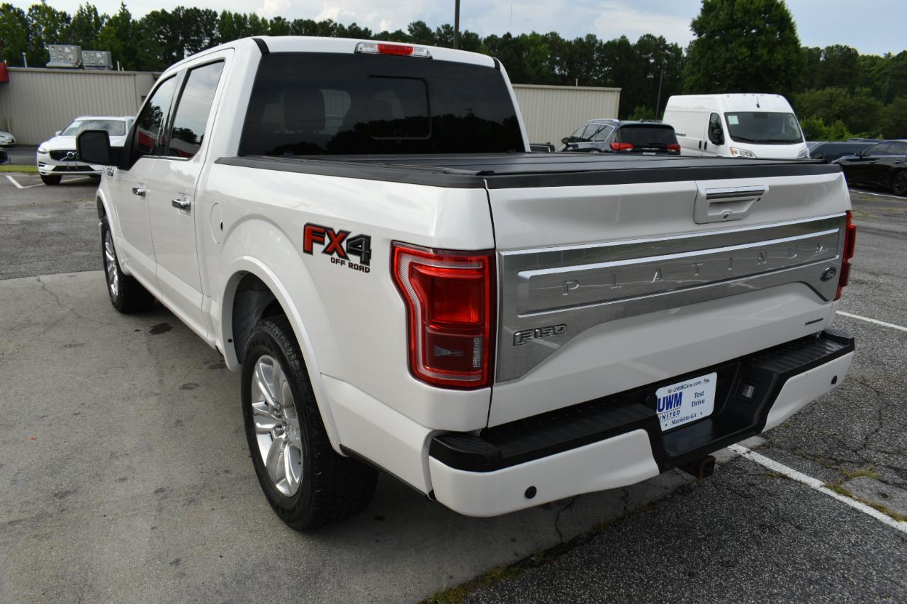 Ford F-150 Platinum SuperCrew 4WD 2016