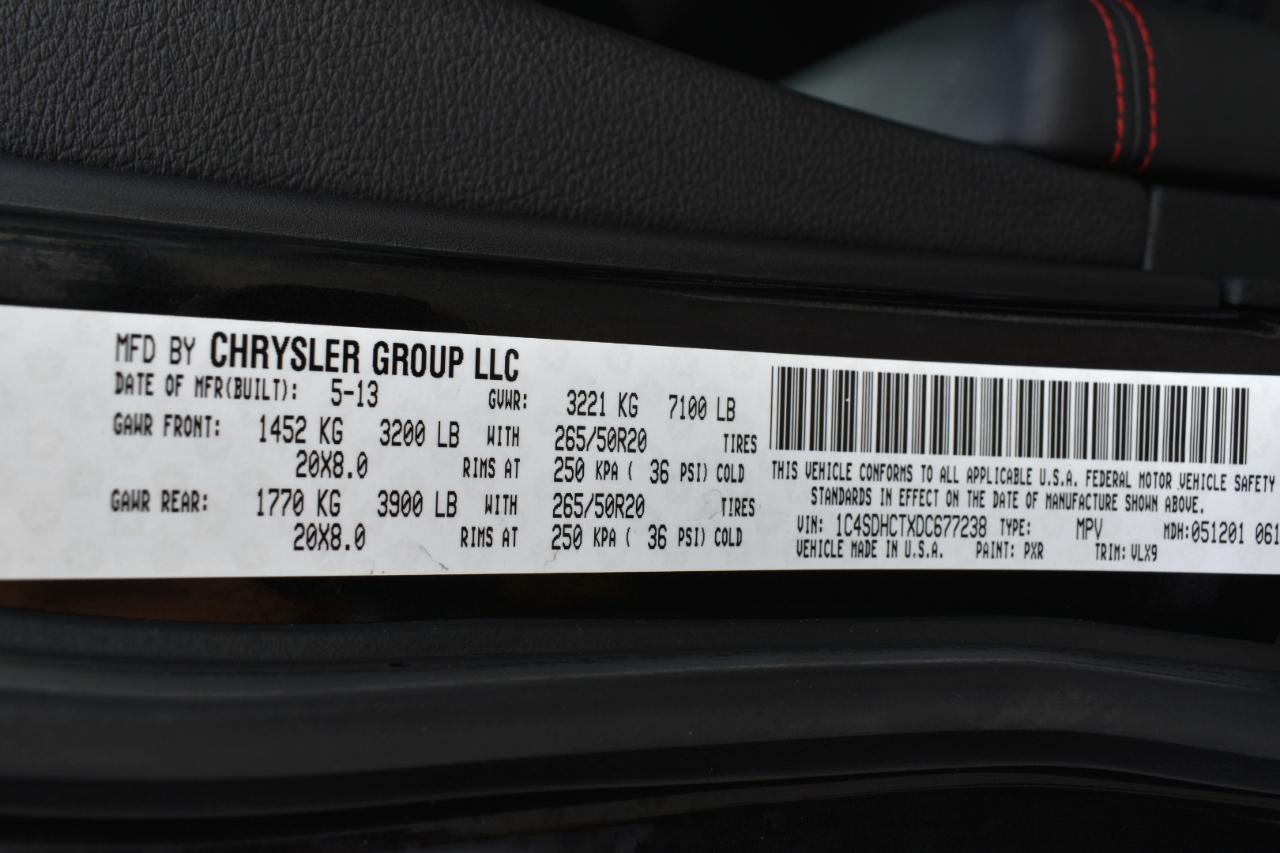 Dodge Durango R/T 2WD 2013