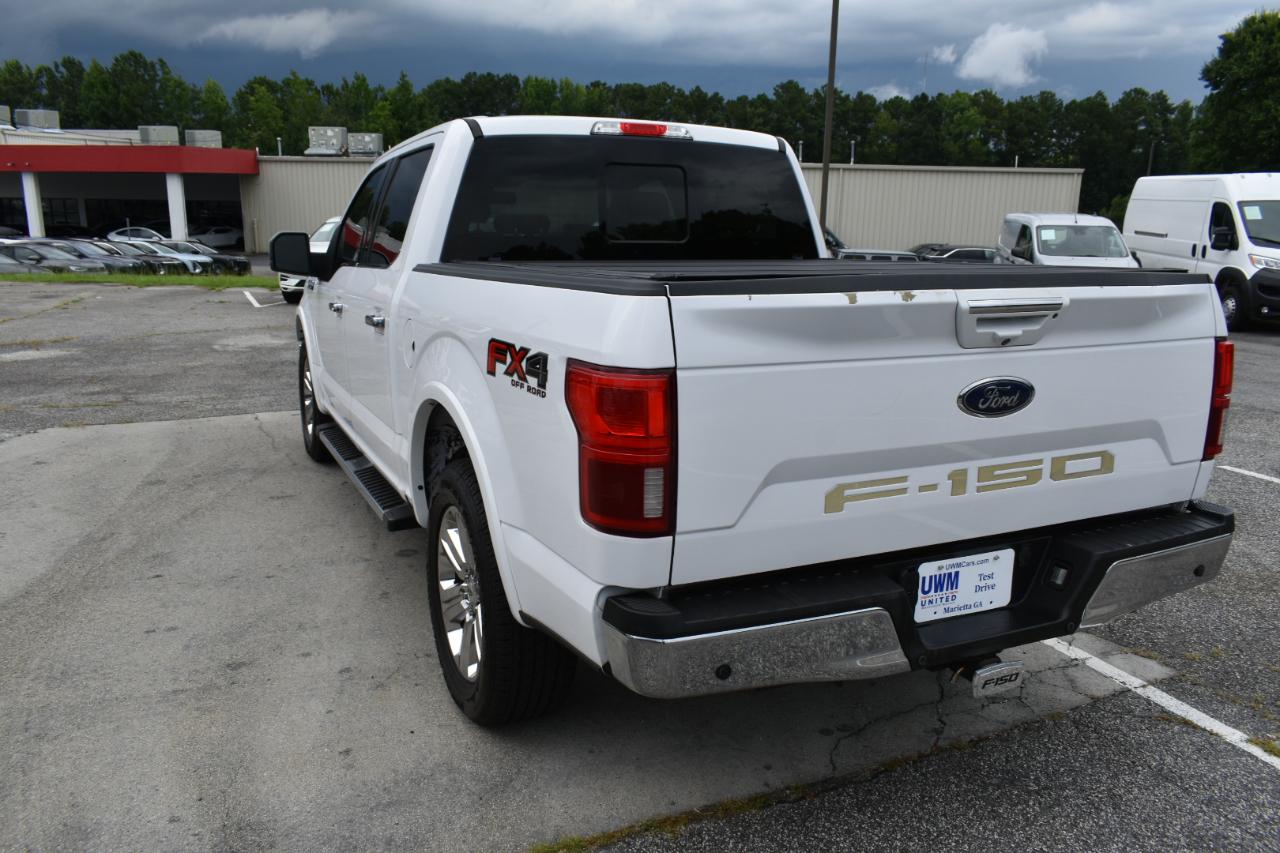 Ford F-150 Lariat SuperCrew Short Bed 4WD 2018