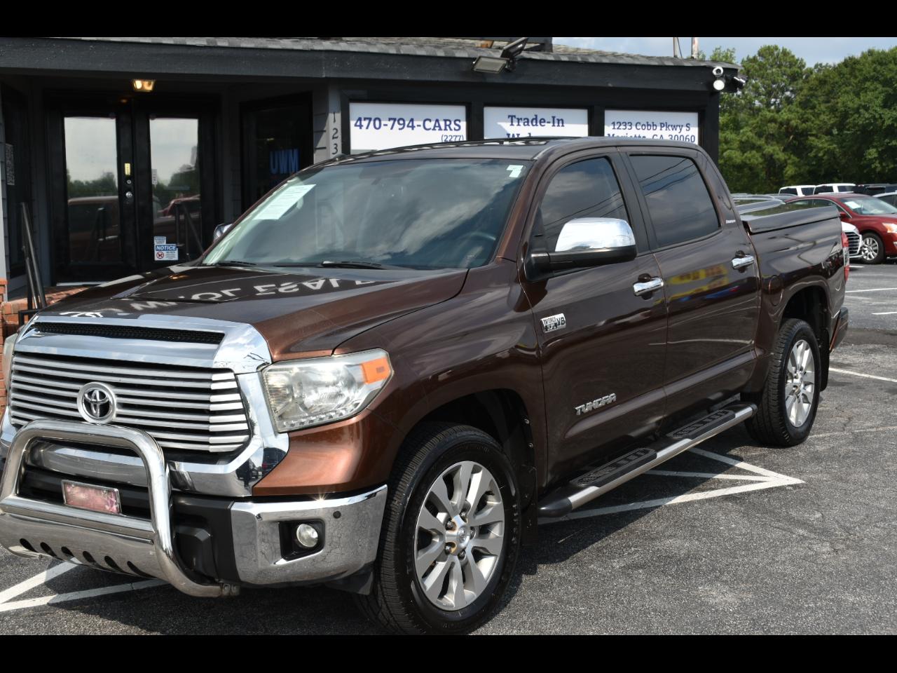 Toyota Tundra Limited 5.7L FFV CrewMax 4WD 2014