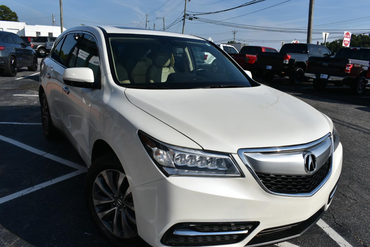 Acura MDX 6-Spd AT w/Tech Package 2015
