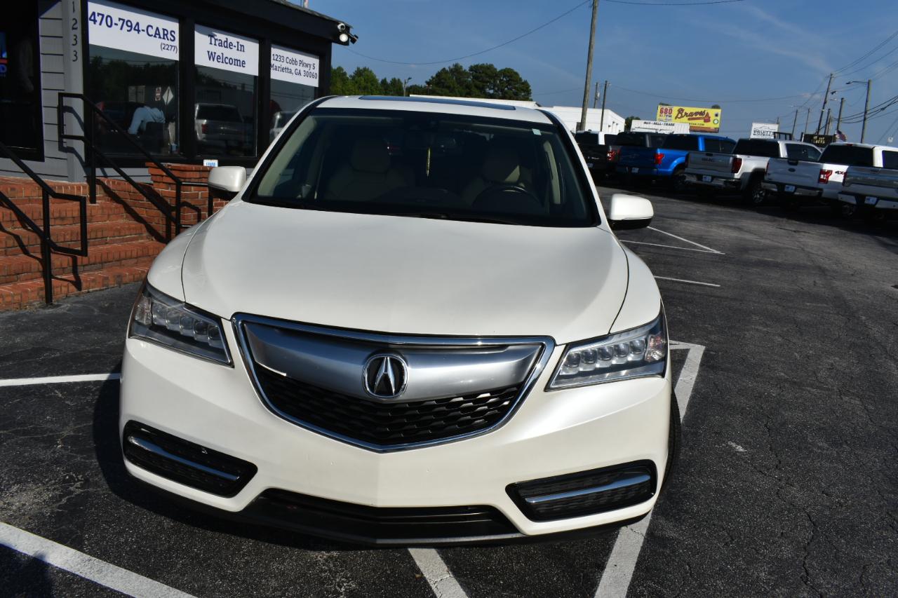 Acura MDX 6-Spd AT w/Tech Package 2015
