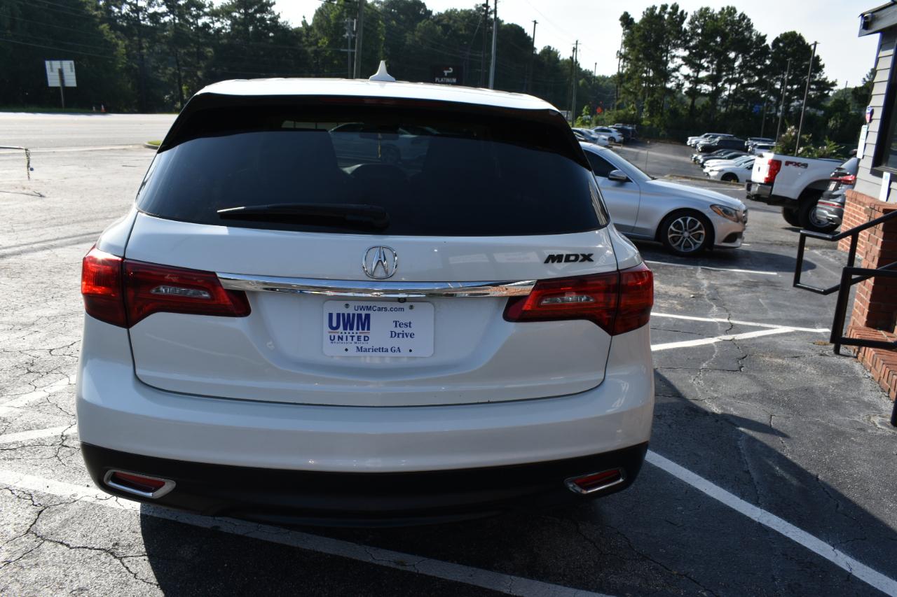 Acura MDX 6-Spd AT w/Tech Package 2015