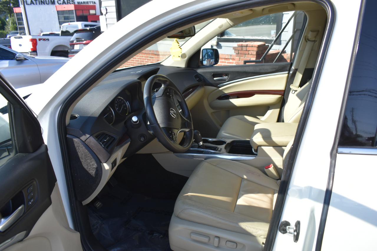 Acura MDX 6-Spd AT w/Tech Package 2015