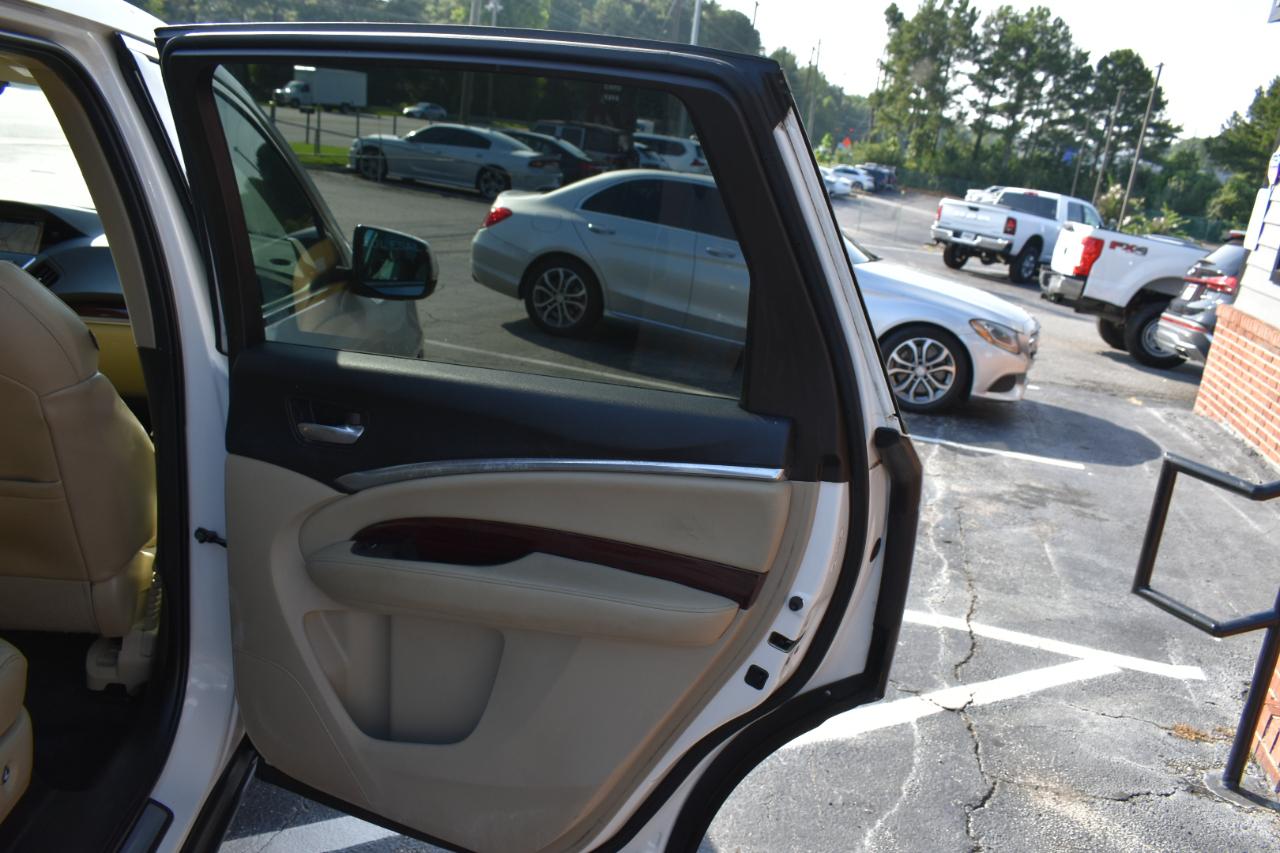Acura MDX 6-Spd AT w/Tech Package 2015