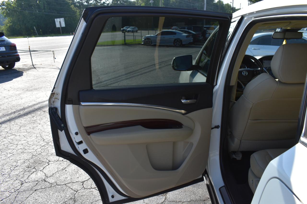 Acura MDX 6-Spd AT w/Tech Package 2015