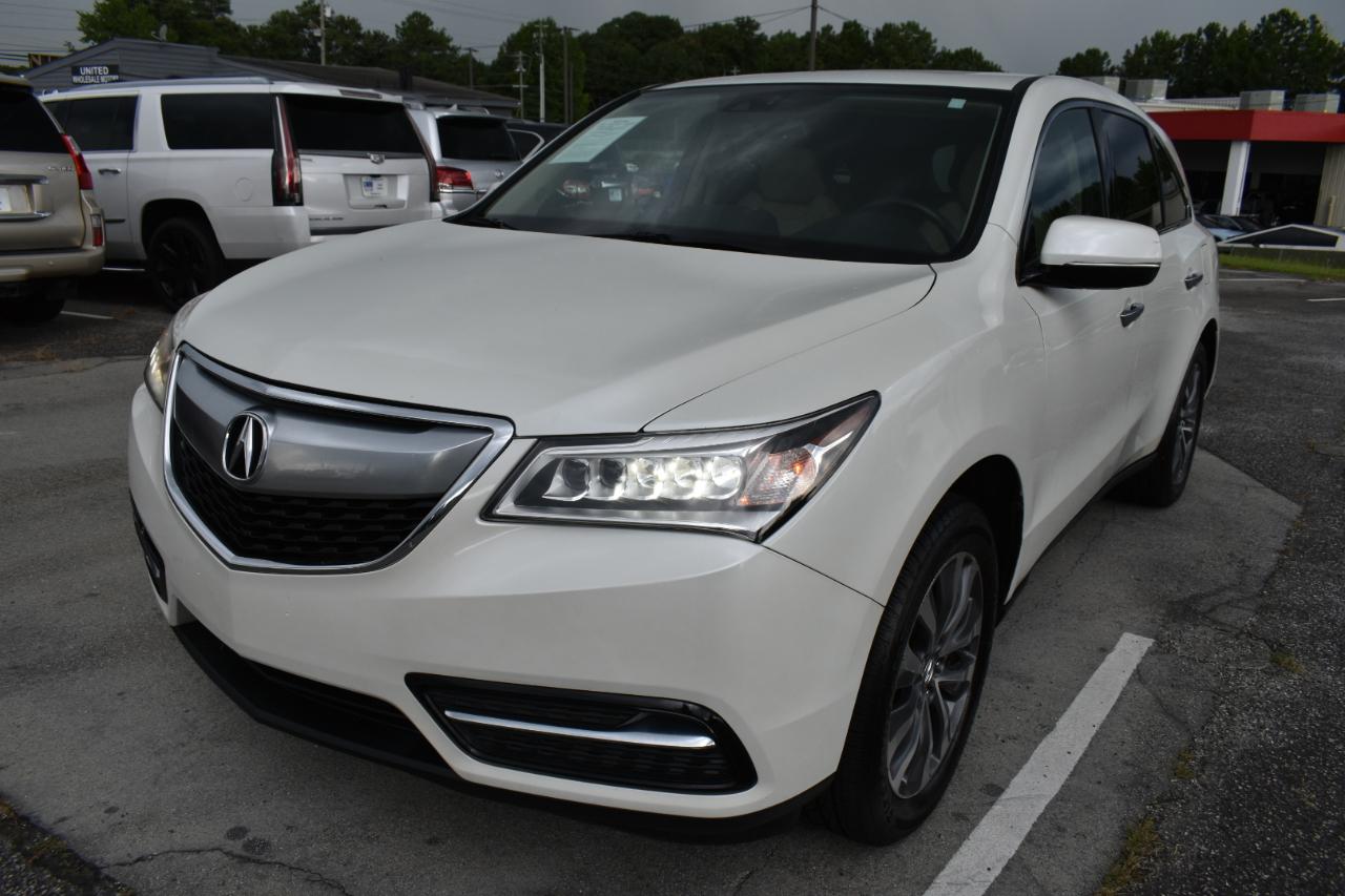 Acura MDX 6-Spd AT w/Tech Package 2015