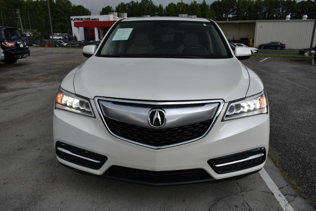 Acura MDX 6-Spd AT w/Tech Package 2015