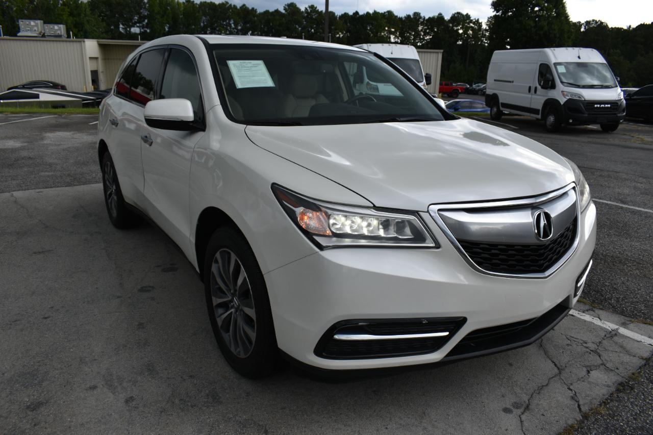 Acura MDX 6-Spd AT w/Tech Package 2015